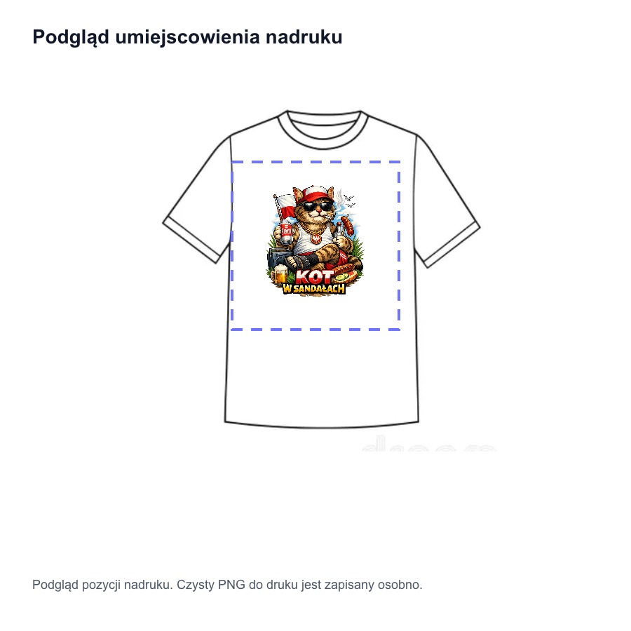 Zabawna koszulka z indywidualnym nadrukiem na prezent urodzinowy
